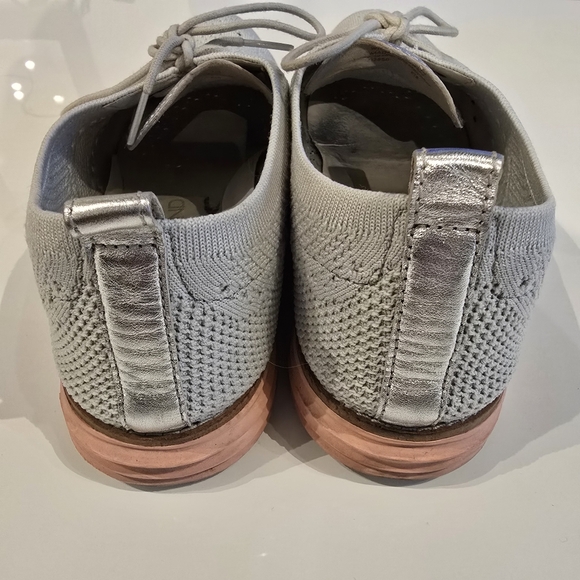 Cole Haan Grey Lace-up Shoes - Picture 3 of 6